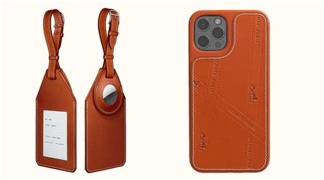 cover iphone hermes|hermes air tags collab.